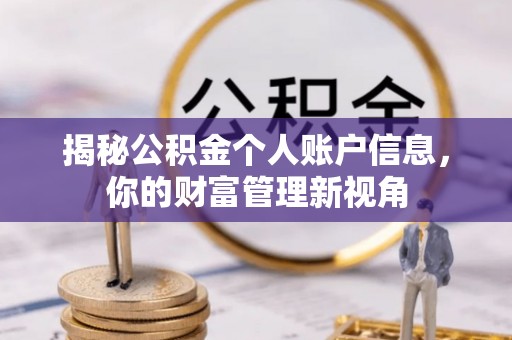 中正揭秘公积金个人账户信息，你的财富管理新视角