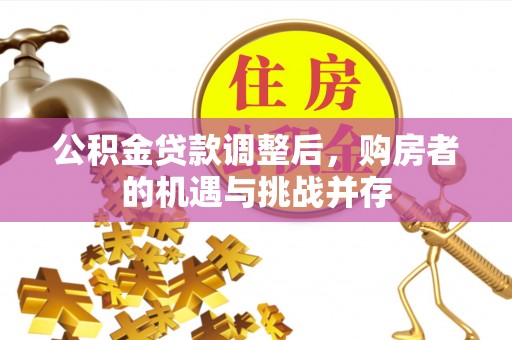 中正公积金贷款调整后，购房者的机遇与挑战并存