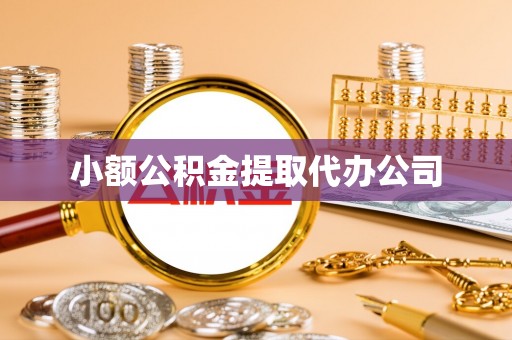 中正小额公积金提取代办公司